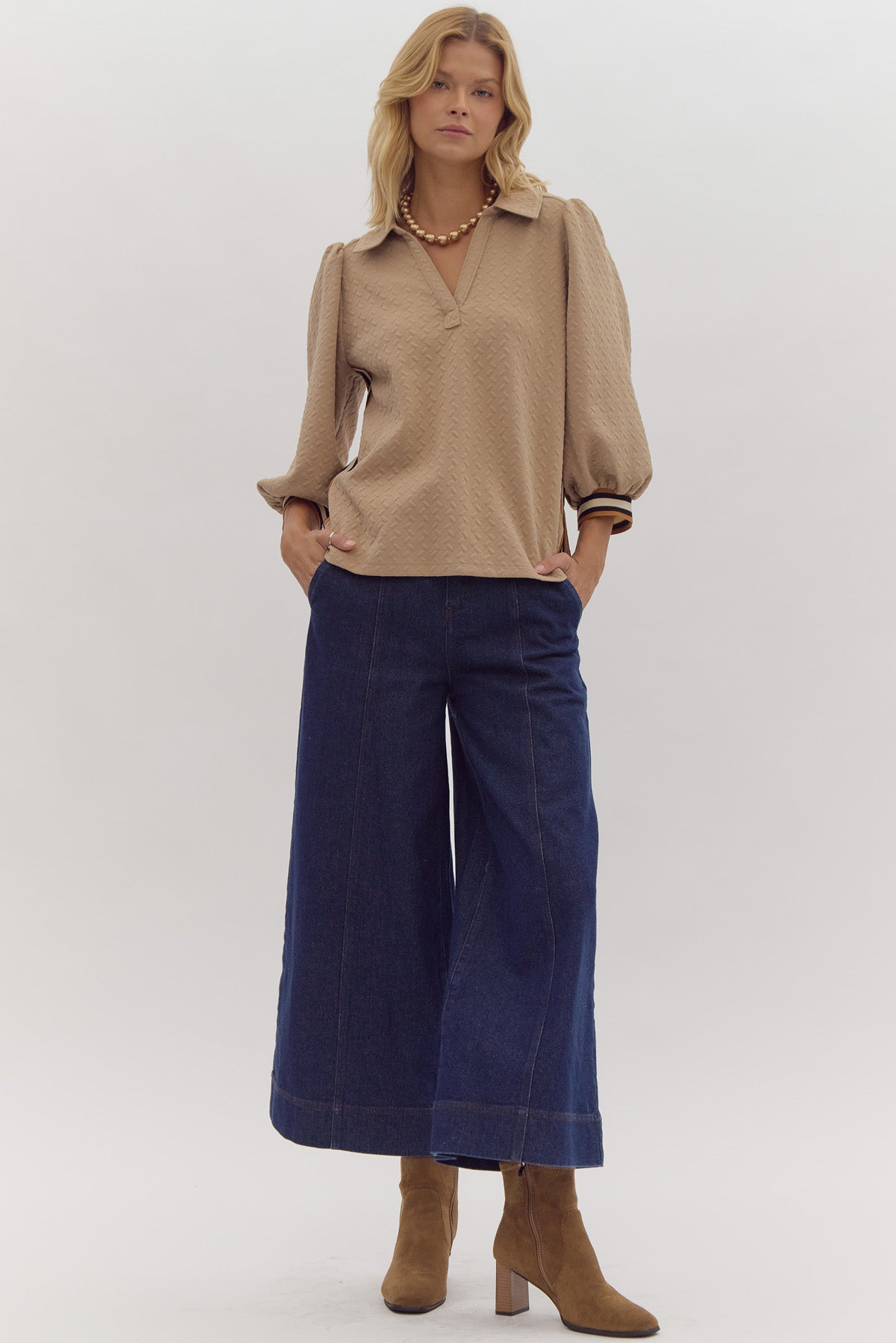 Pucci Top in Taupe