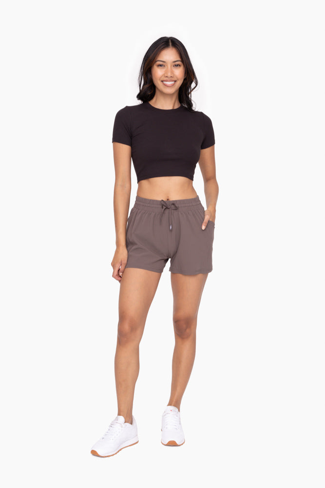 Drawstring Pocket Shorts