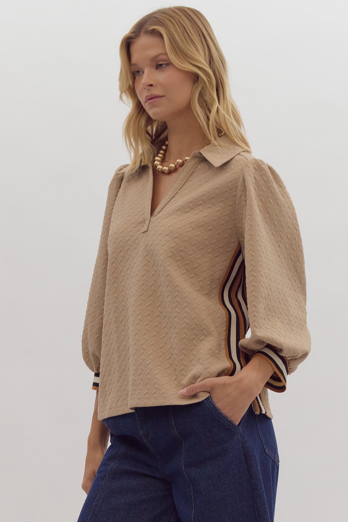 Pucci Top in Taupe