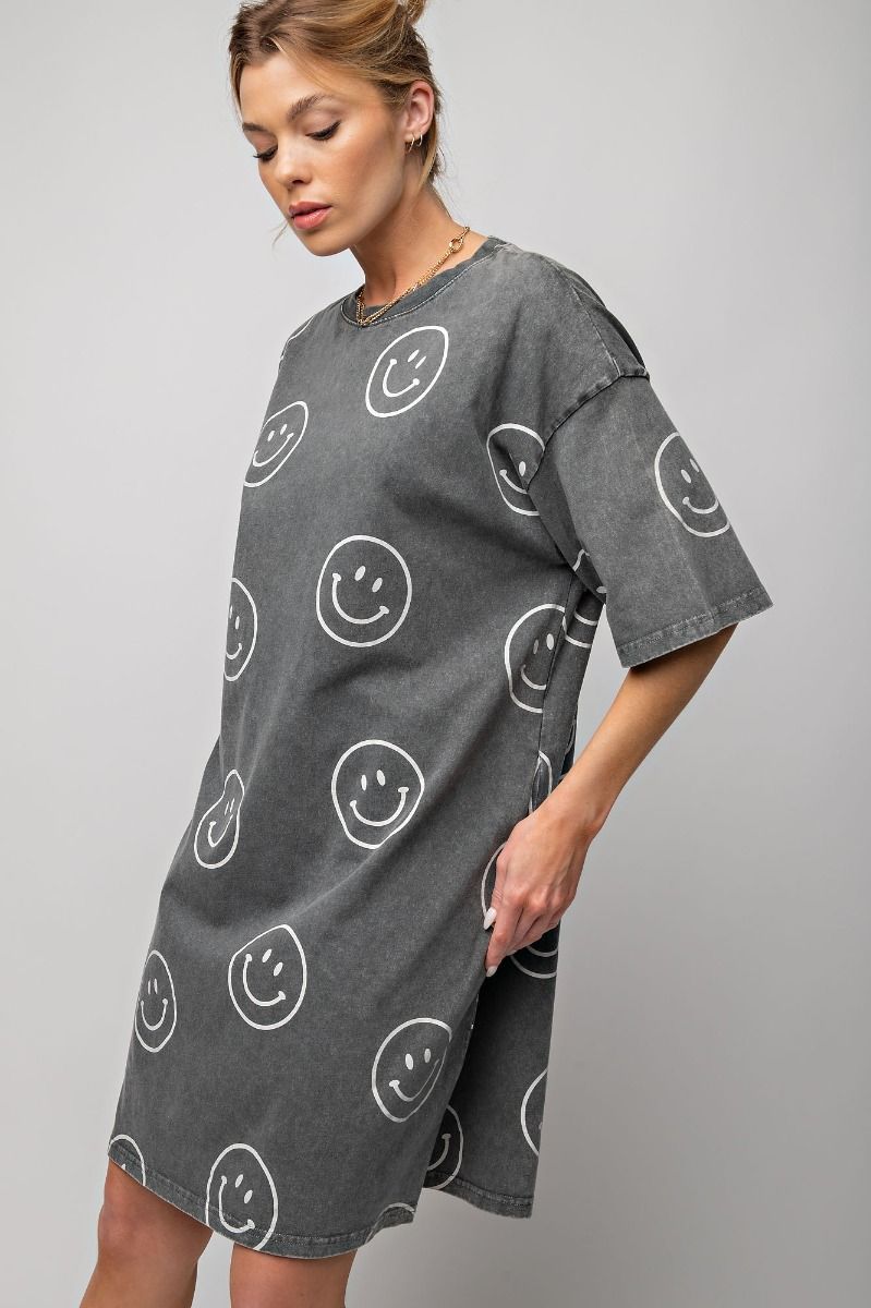 All Smiles T-Shirt Dress