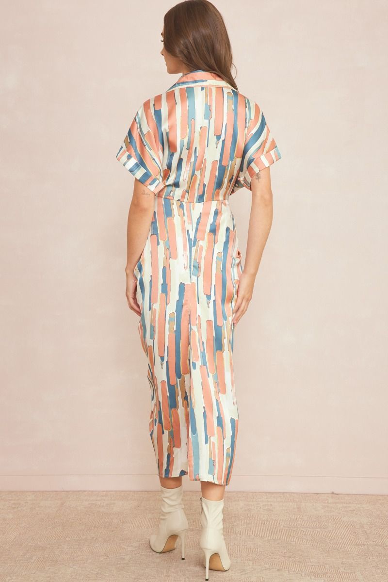 Brush Strokes Dress