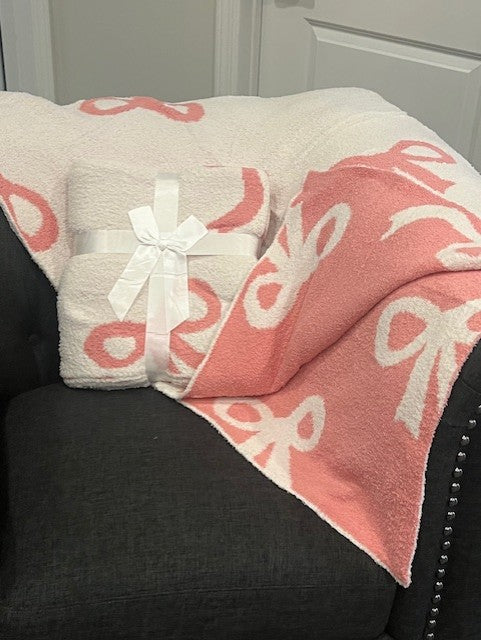 Bow Cozy Blanket