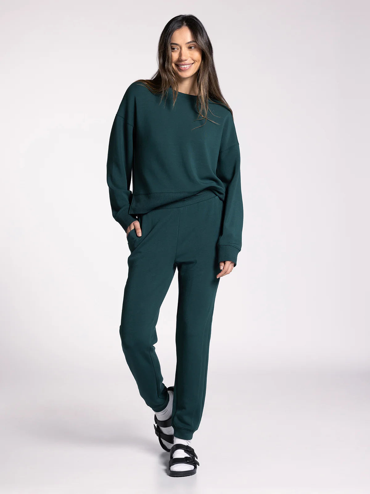 Christina Top in Evergreen
