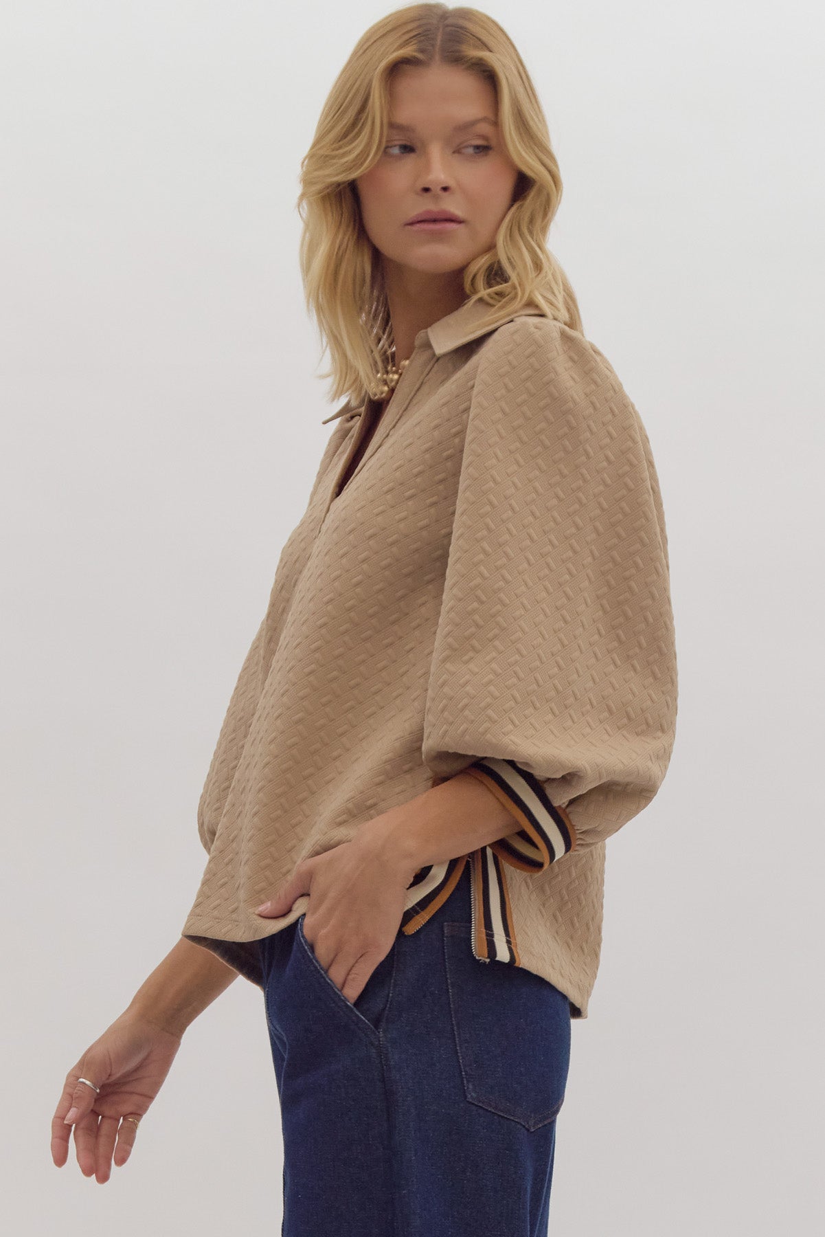 Pucci Top in Taupe