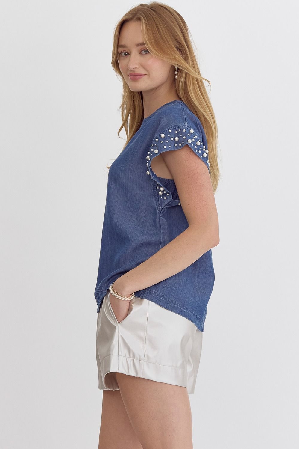 Denim & Diamonds Top