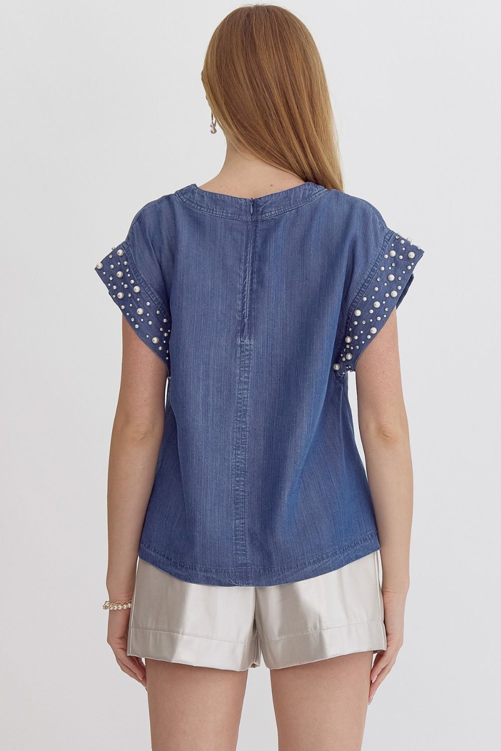Denim & Diamonds Top