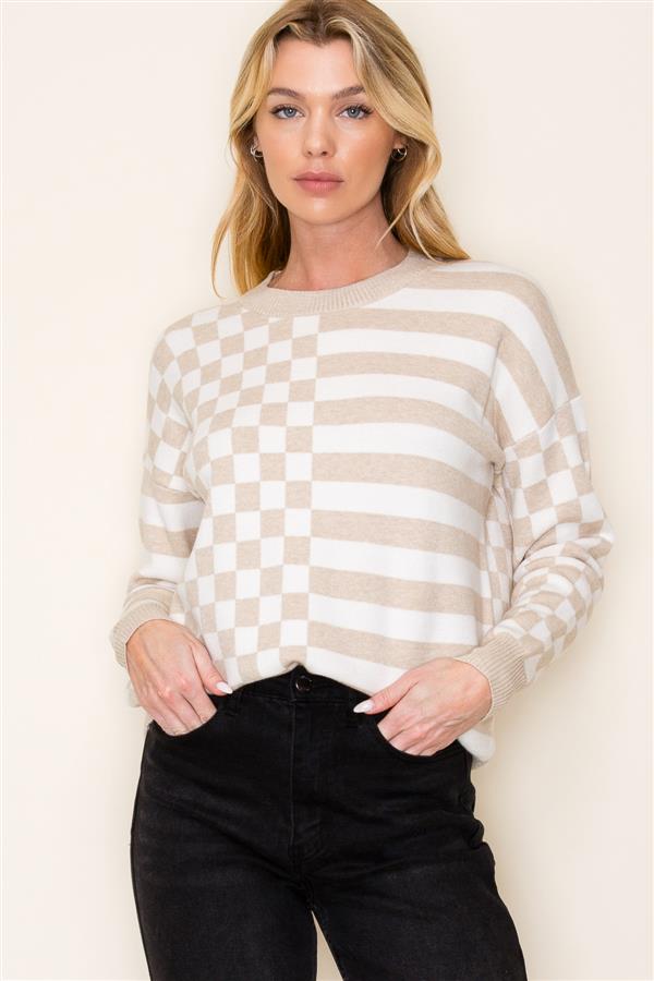 Checkers Sweater