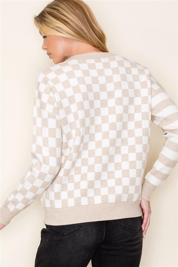 Checkers Sweater