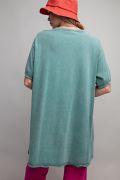 Jade Oversized Washed Tee