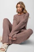 Knitted Sweater Lounge Pants