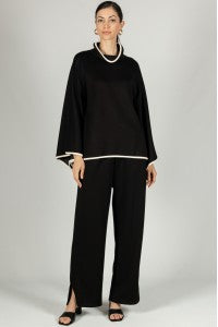 P. Cill Cowl Neck Poncho