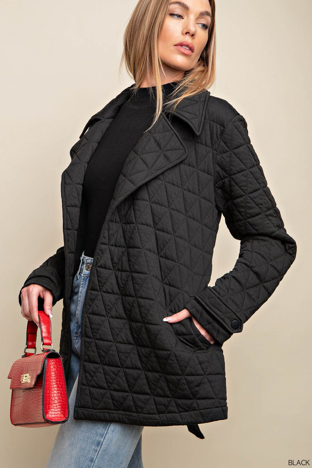 Quilted Fabric Jacket