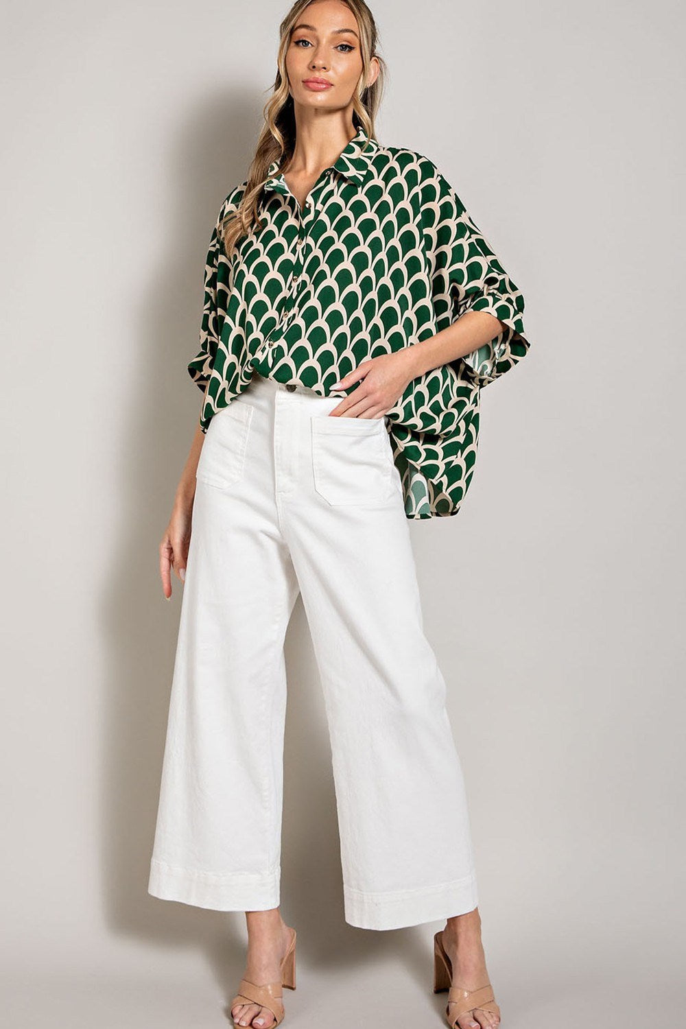 Green Geometric Top