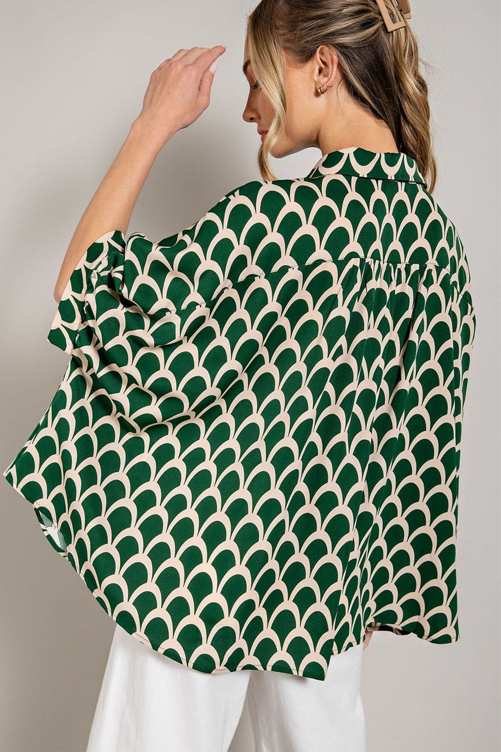 Green Geometric Top