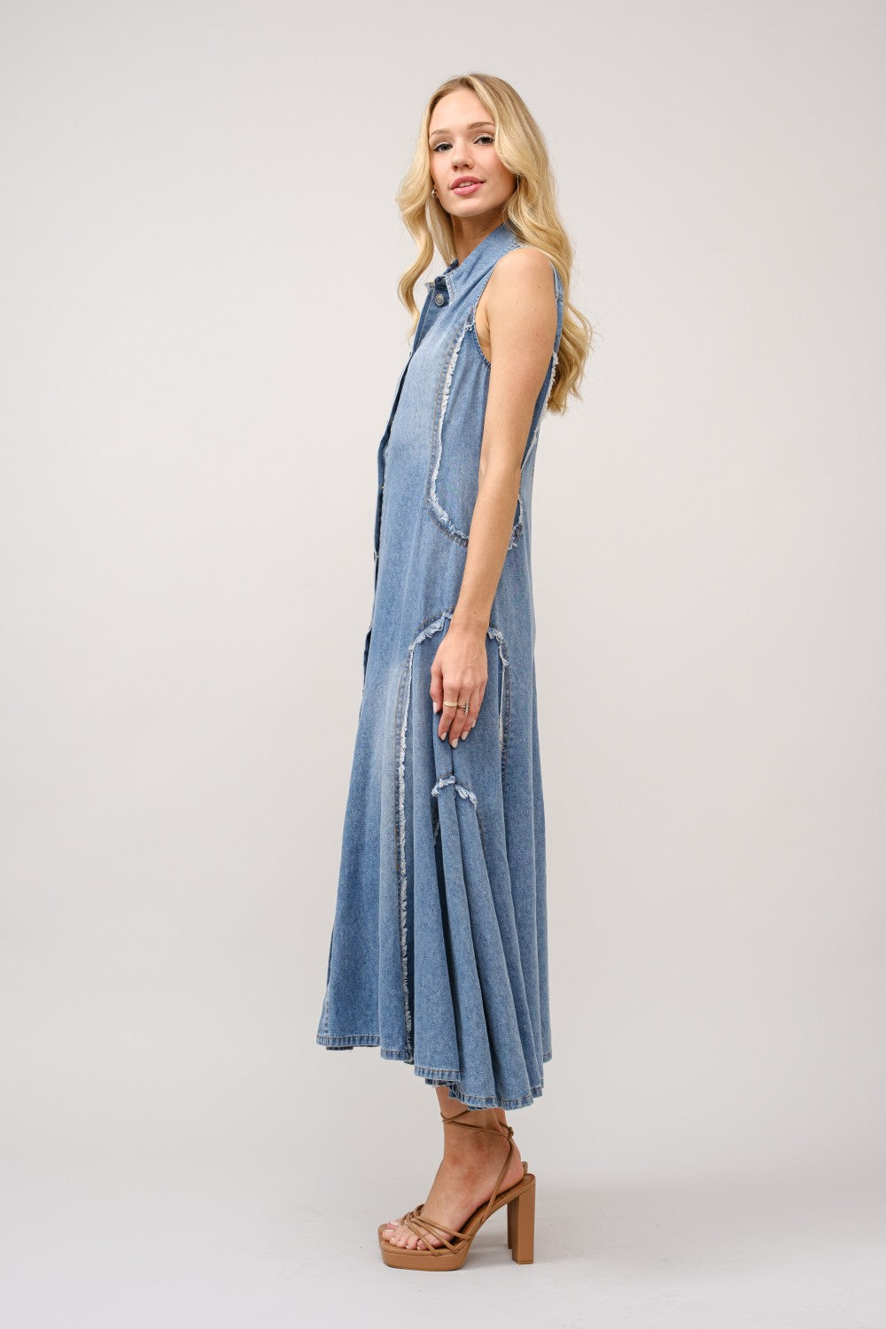 Denim Shirt Dress