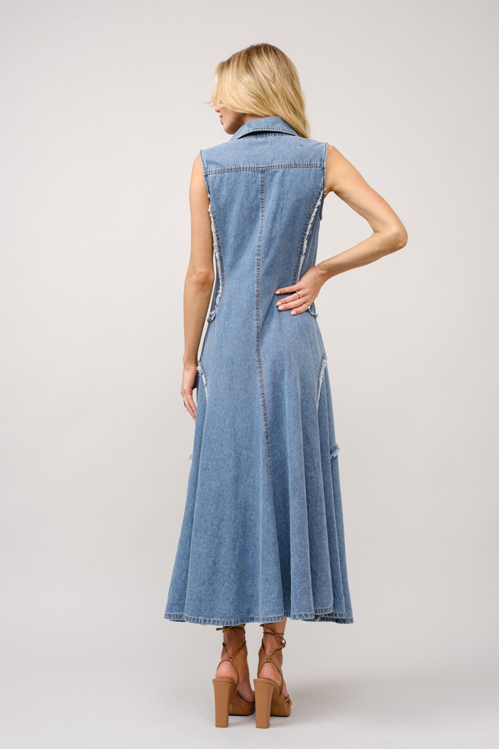 Denim Shirt Dress