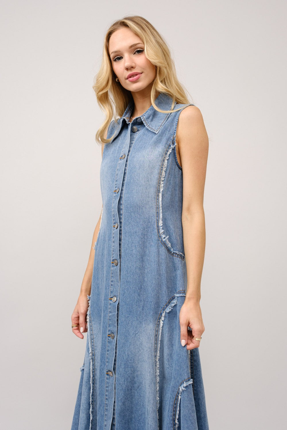 Denim Shirt Dress