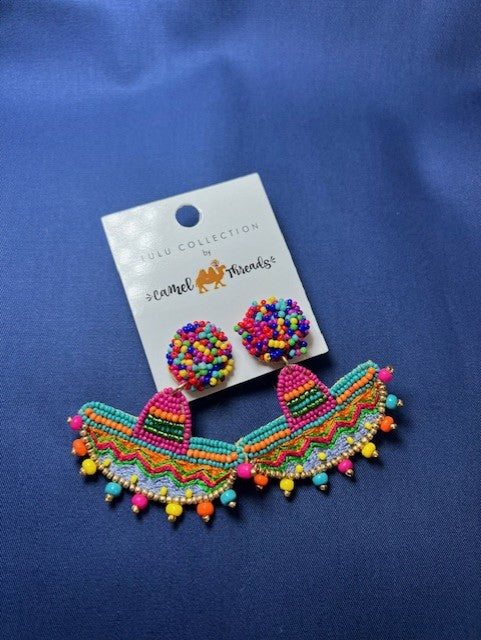 Fiesta Beaded Earrings
