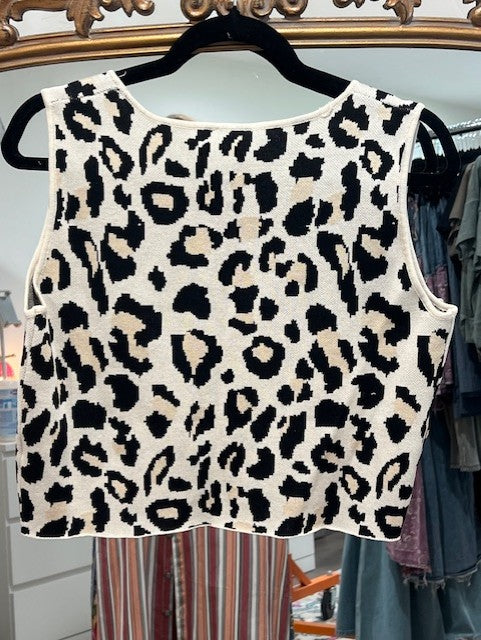 Leopard Vest